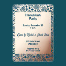 Search for menorah invitations Blue
