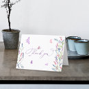 Search for purple butterfly thank you cards Watercolor floral