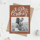Search for modern calligraphy christmas cards Terracotta