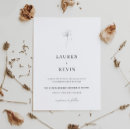 Search for classic simple wedding invitations Typography