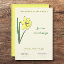 Search for jonquils invitations Narcissus