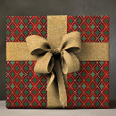 Search for red green gold wrapping paper Chic