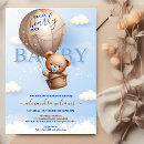 Search for teddy bear balloons invitations We can bearly wait