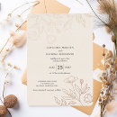 Search for floral outlines invitations Classic