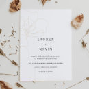 Search for illustrated wedding invitations Black and white