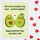 Search for avocado valentines day cards Girlfriend