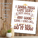 Search for shall pass posters Inspirational
