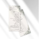 Search for greenery wedding programs Elegant