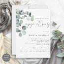 Search for foliage engagement party invitations Minimalist
