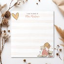 Search for decorative notepads Teacher