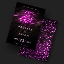 Search for neon wedding invitations Typography