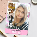 Search for photo collage birthday cards Girly