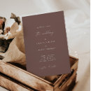 Search for professional wedding invitations Simple elegant calligraphy script