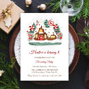 Search for gingerbread house invitations Candy cane