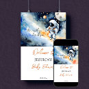 Search for space baby shower games Watercolor