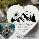 Search for adventure christmas tree decorations Engagement keepsake