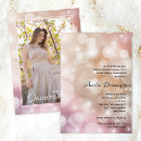 Search for chic quinceanera invitations Blush pink
