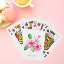Search for floral playing cards Flowers