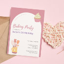 Search for cooking party invitations Pink
