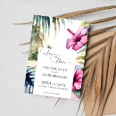Search for tropical save invitations Hibiscus
