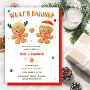 Search for gingerbread gender reveal invitations Boy or girl