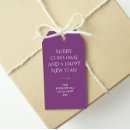Search for purple christmas gift tags Modern