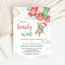 Search for we can bearly wait baby shower invitations Balloon
