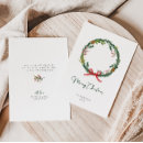 Search for watercolor wreath christmas cards Greenery