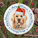 Search for golden retriever christmas decor Cute