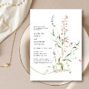 Search for garden engagement party invitations Wildflower