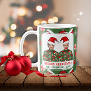 Search for funny ugly sweater mugs Red