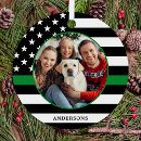 Search for military christmas tree decorations Thin green line