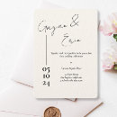 Search for love story wedding invitations Black and white