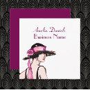 Search for flapper business cards Vintage fashion