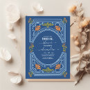 Search for greek bridal shower invitations Santorini