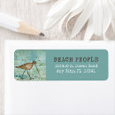 Search for sea birds return address labels Beach