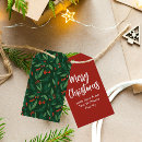 Search for holly berry gift tags Red holly berries