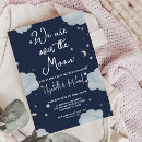 Search for we are over the moon invitations Cute