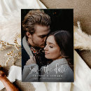 Search for magnetic save the dates Typography