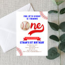 Search for rookie birthday invitations Our little rookie
