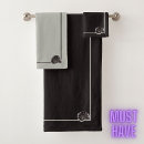 Search for monochrome bath towels Elegant
