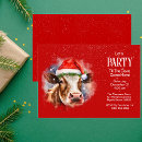 Search for cows christmas invitations Cute cow