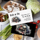 Search for halloween wedding enclosure cards Skull