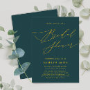 Search for botanical bridal shower invitations Elegant
