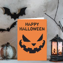 Search for halloween cards Jack o lantern