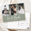 Search for three photo thank you cards Elegant