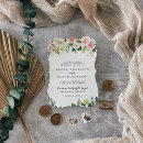 Search for traditional floral wedding invitations Bride