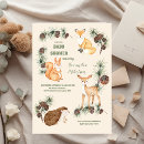Search for woodland baby shower invitations Forest friends