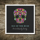 Search for day of dead napkins Halloween