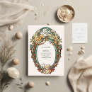 Search for flora wedding invitations Vintage